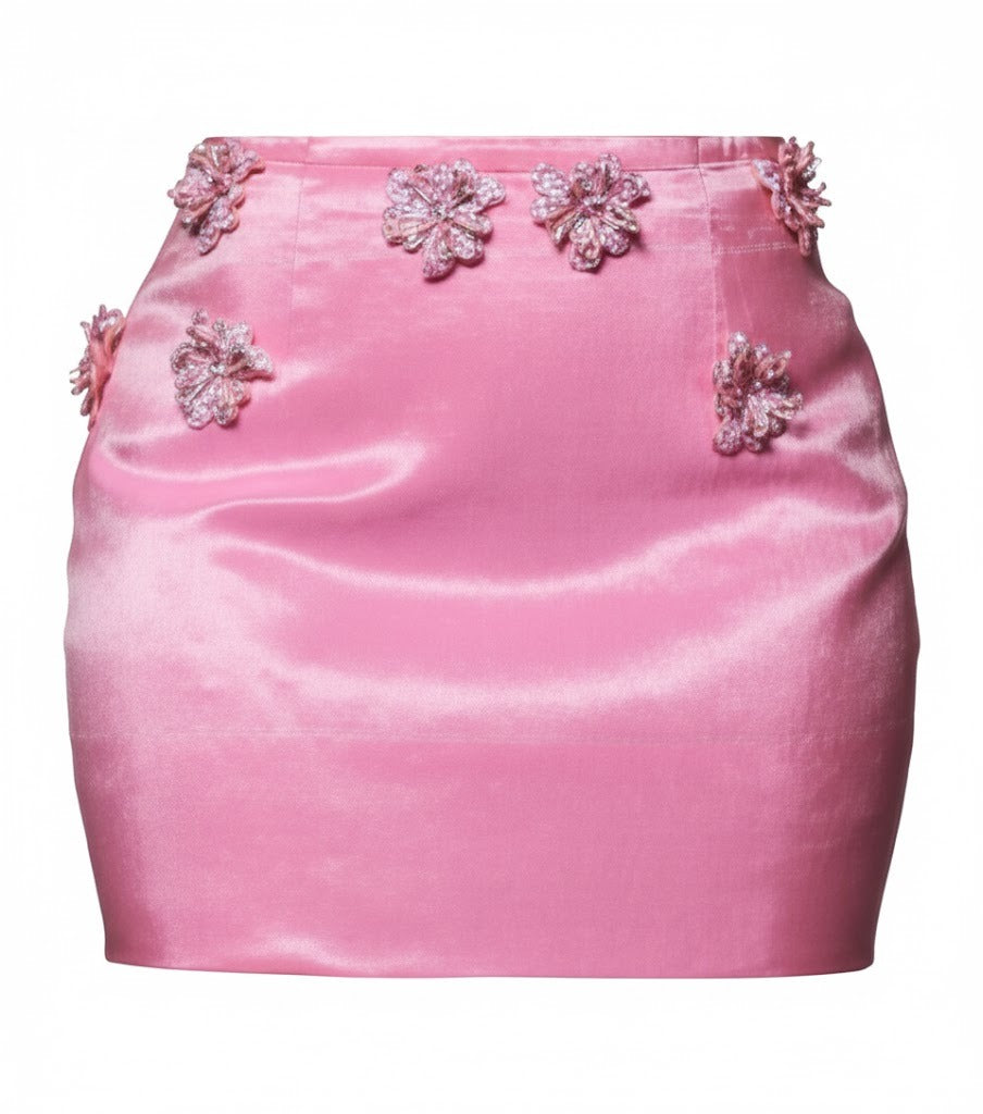 Ebun Skirt | Baby Pink